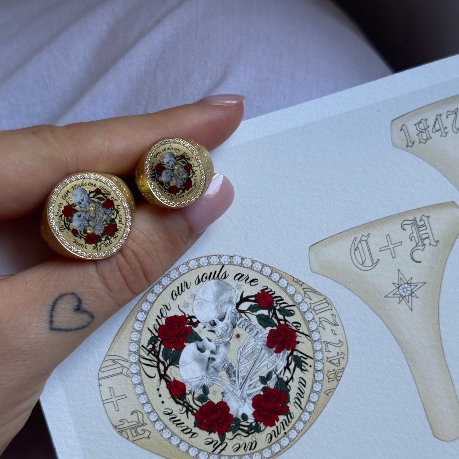 The Story Behind Margot Robbie’s Bespoke Signet Ring