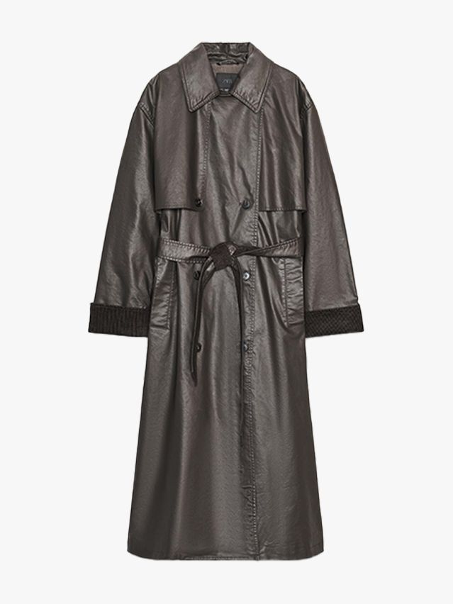 Image may contain: Clothing, Coat, Fashion, Overcoat, and Robe