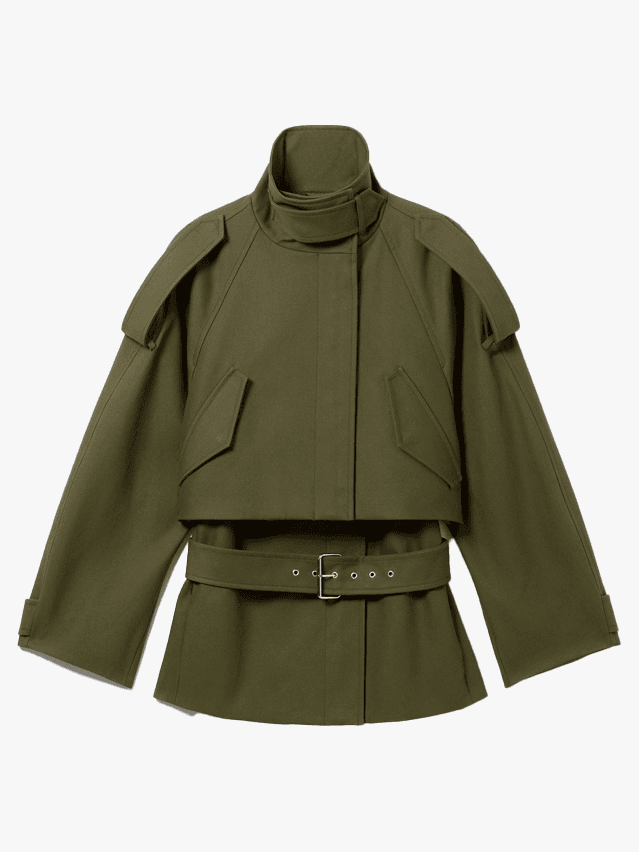 Image may contain: Clothing, Coat, Jacket, and Fleece